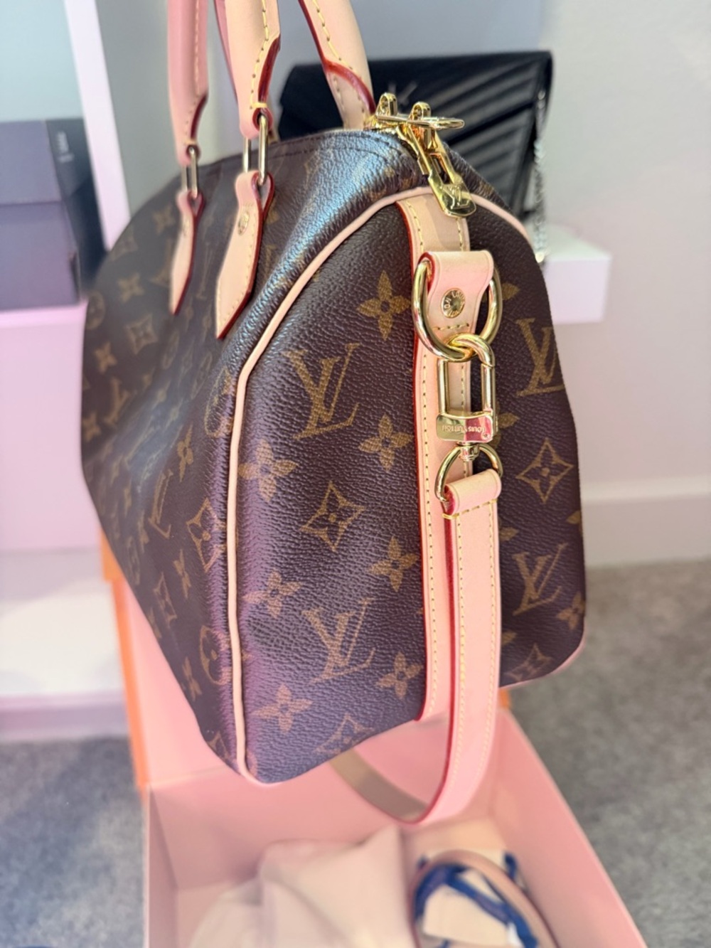 Louis Vuitton  Monogram Speedy Bandoulière 25 - Picture 4 of 10